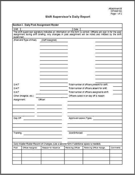 Production Shift Report 15 Examples Format Pdf Examples