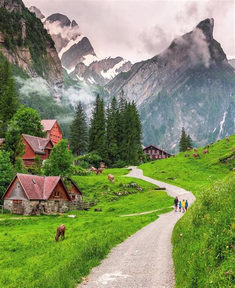 Would You Live In A Mountain Village Deep In The Swiss Alps Imagine