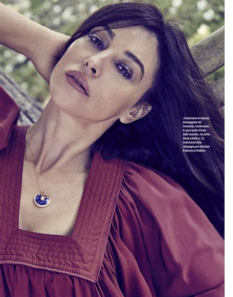 Monica Bellucci Natural Style Magazine March 2017 Issue Celebmafia