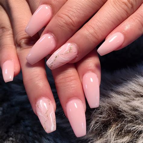 Baby Pink Marble Nails Hot Sex Picture