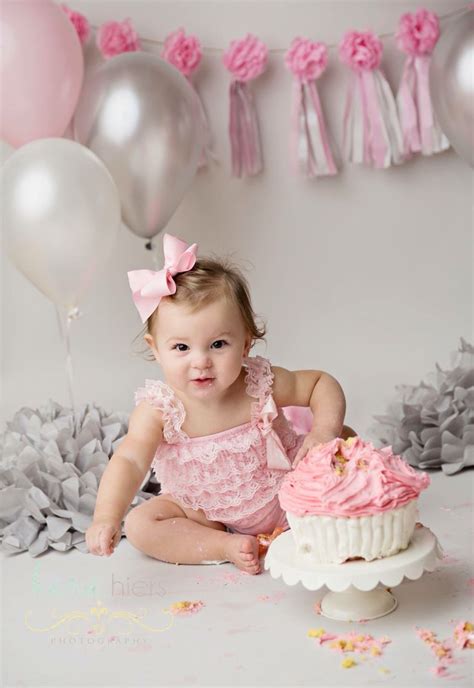 Cake Smash Cake Smash Photos Girl Baby Girl 1st Birthday 1st