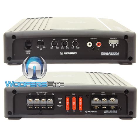 Memphis 16 Srx1200d1 Monoblock 1200w Rms Street Reference Series Amplifier
