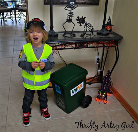 Stick out your can, here comes the garbage man! Take Out the Trash: DIY Toddler Sized Wheeled Trash Can ...