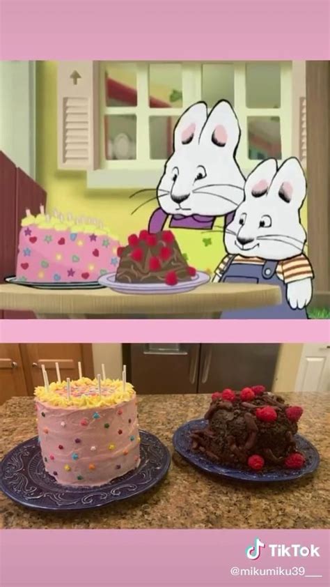 max and ruby cakes [video] ruby cake max and ruby cute baking