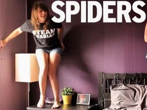 Watch Scissoring Spiders And Other Sht That Scares Lesbians In Bed