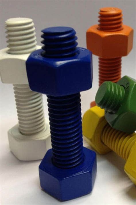Epoxy Coated Stud Bolt Exporters Epoxy Heavy Stud Bolts Manufactures