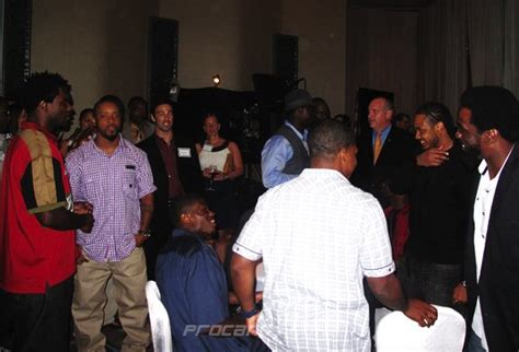 Edgerrin james returned to hometown of miami to celebrate the super bowl with a few of his friends. :: Super Bowl Week proCane Photo Wrap Up | Ken Dorsey ...