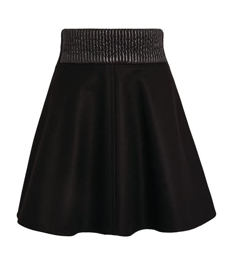 Womens Moncler Black A Line Mini Skirt Harrods Countrycode