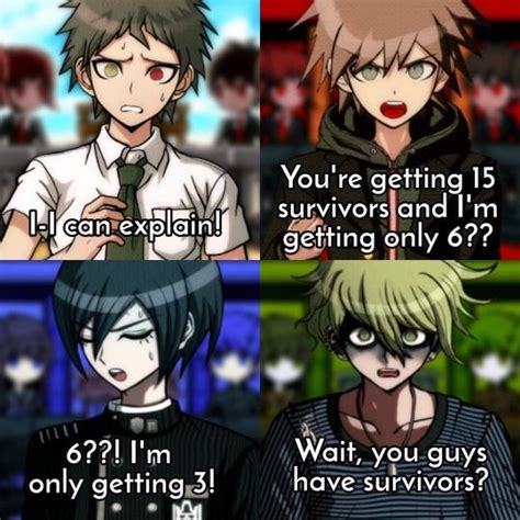 You and him became friends very easily, sitting at lunch together, and even. shuichi saihara | Tumblr | Danganronpa memes, Danganronpa ...
