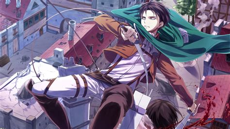 Based on the manga shingeki no kyojin by hajime isayama originally serialized in the monthly bessatsu shonen magazine published by kodansha ltd. Attack on Titan, Levi Ackerman, Shingeki no Kyojin HD ...