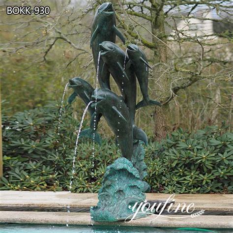 Bronze Dolphin Fountain Statue Youfine Bronze Sculpture