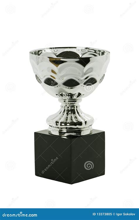 Trophy Isolated On White Stock Image Image Of Medal 13373805