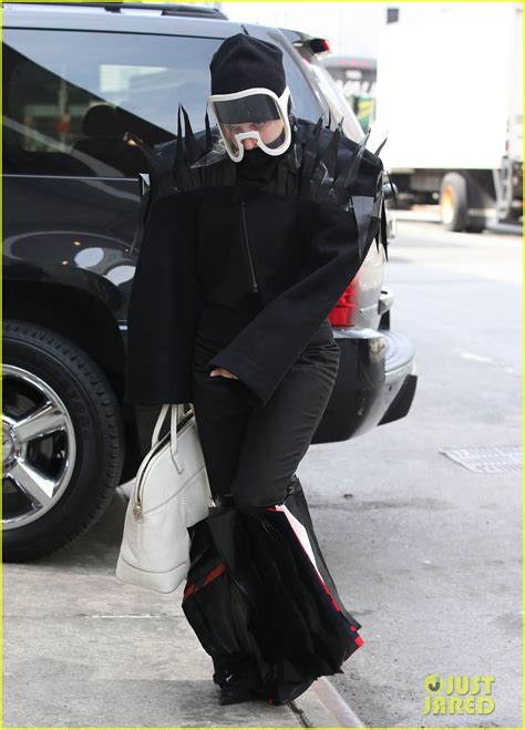 Lady Gaga Wears Futuristic Outfit After Dropping Guy Video Photo