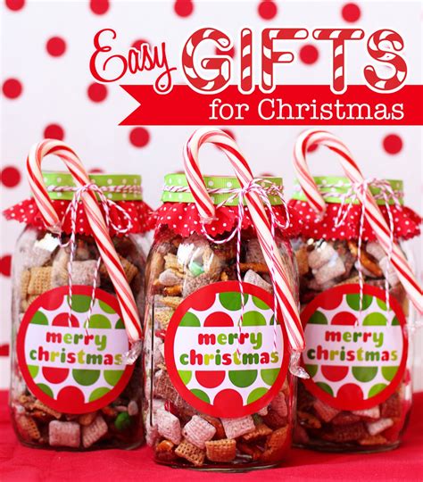 How To Make Handmade Chex Mix Holiday Gifts Bonus Free Printable