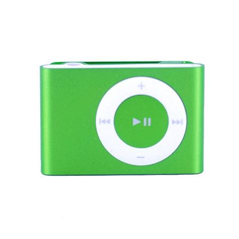 Shop Apple Ipod Shuffle 1gb 2nd Generation Bright Green Refurbished