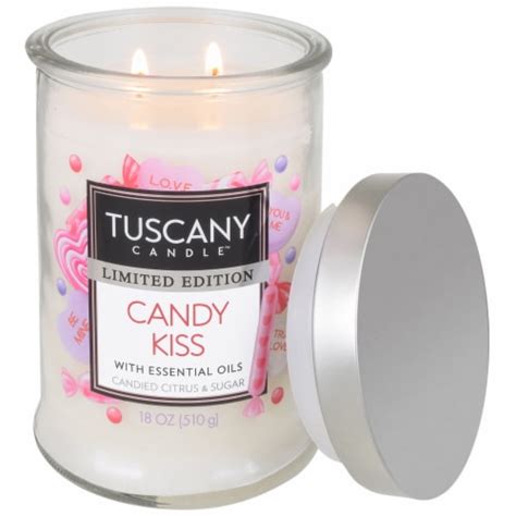 Tuscany Candle™ Limited Edition Candy Kiss Jar Candle 18 Oz Dillons Food Stores