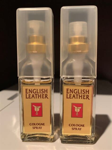 English Leather Cologne Spray By Dana For Men 05oz15ml ~ Lot Of 2