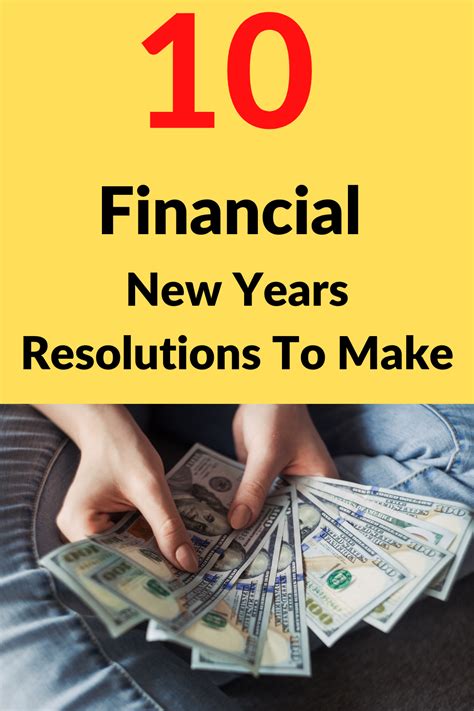 10 Financial New Years Resolutions To Make