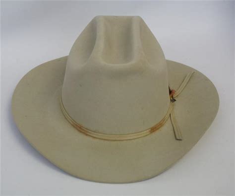 Vintage Silver Belly Stetson Cowboy Hat