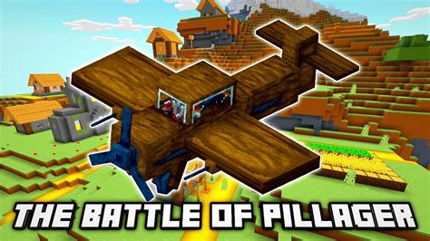 New‼️ The Battle Of Pillager Addon Minecraft Showcase Youtube