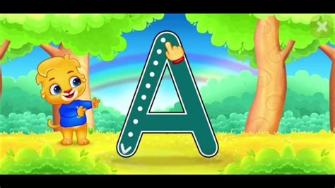 Abc English Alphabet With Cartoon Characters Nursery Class A To Z