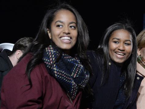 Barack Obama Posted An Ultra Rare Photo Of Sasha And Malia Obama Showing Off Their Effortless Glam