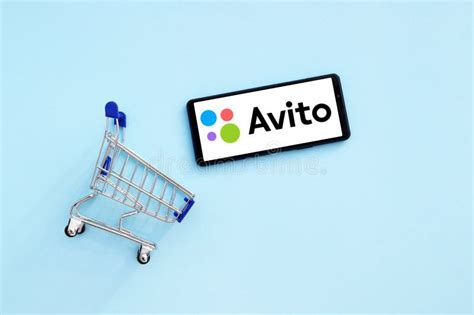 Avito App Logo On The Mobile Device Screen Editorial Photography