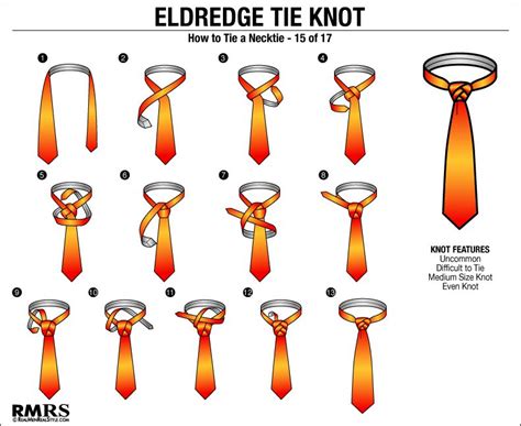 Tie knot size, symmetry and shape can vary greatly from knot to knot and must all be taken into consideration. How To Tie A Tie | The Eldredge Knot | Is This Necktie Too ...