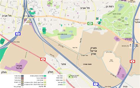 למצטרפים לסניפי רחובות, חולון, ראשלצ ותא. פארק אריאל שרון - חירייה - הושבילים