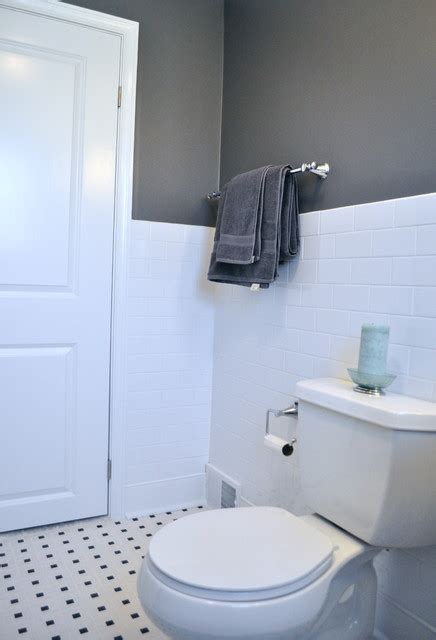 I partnered with ridgid to show how to tile a bathroom floor. WC - Traditional - Bathroom - philadelphia - by TRG Home ...