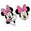 11 Minnie Mouse Head SVG Cut S  Face Vector Clipart