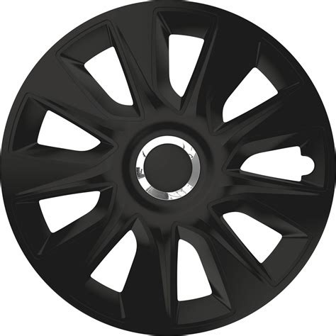 4 Pc Set 15 Wheel Trims Covers Black Hub Caps 15 Inch Active Rc Ebay