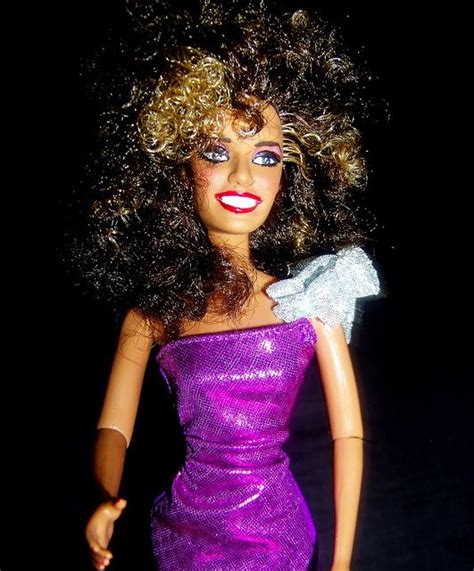 Whitney Houston Doll Ooak Barbie Celebrity Celebrity Barbie Dolls