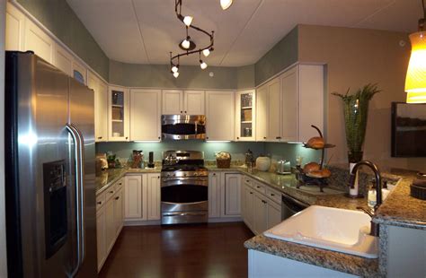 Want your kitchen to feel super city sleek? Kitchen Ceiling Lights Ideas to Enlighten Cooking Times ...