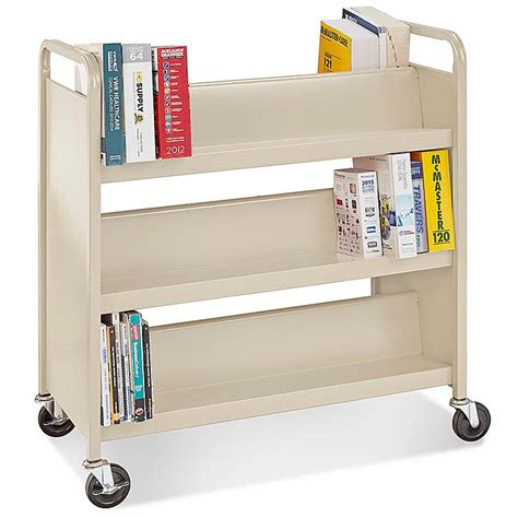 Book Carts Library Book Carts Rolling Library Carts In Stock Ulineca
