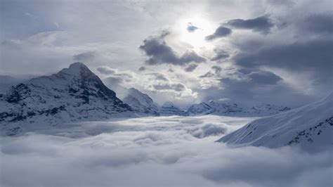 Grindelwald In Switzerlands Bernese Alps Fond Décran Hd Arrière