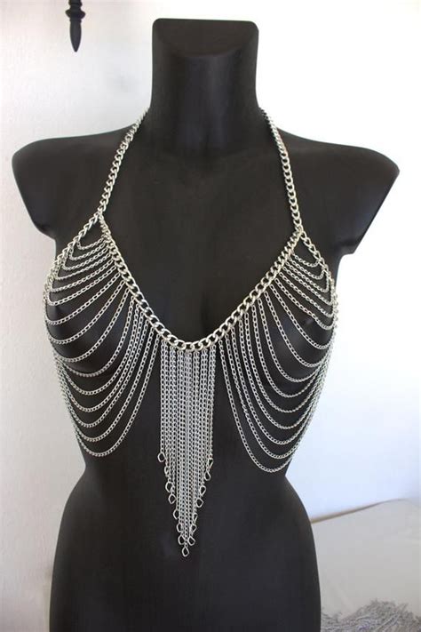 Body Jewelry Rhinestone Gold Silver Tone Crystal Body Chain Bikini Shimmy Belly Dance Parties