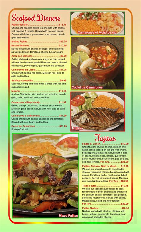 El Canon Washington Courthouse menus in Washington Court House, Ohio