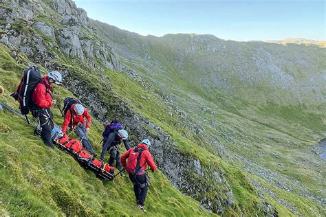 Grough — Striding Edge Walker Airlifted From Helvellyn After Suspected