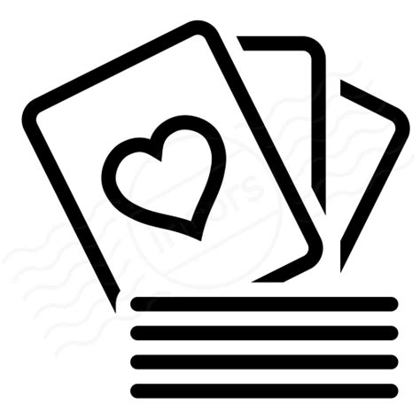 Iconexperience I Collection Playing Cards Deck Icon