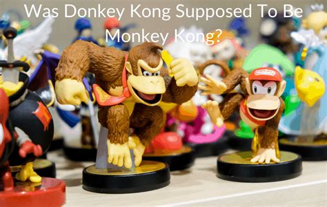 Was Donkey Kong Supposed To Be Monkey Kong April 2024