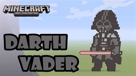 Minecraft Pixel Art Tutorial And Showcase Darth Vader Rogue One A