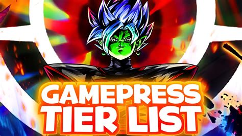 Dragon ball legends is a mobile game that came out in 2018 for android and ios. (Dragon Ball Legends) How Good is the Gamepress Tier List ...