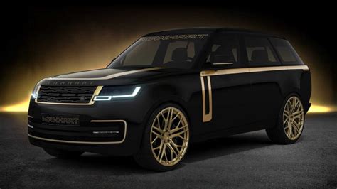 This Custom 650 Hp Range Rover Is A Black And Gold Beauty