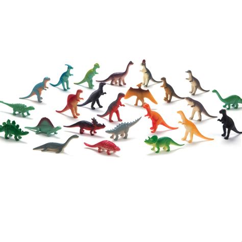 24 Pack Mini Dinosaur Figure Toys Plastic Dinosaur Toy Set Including T