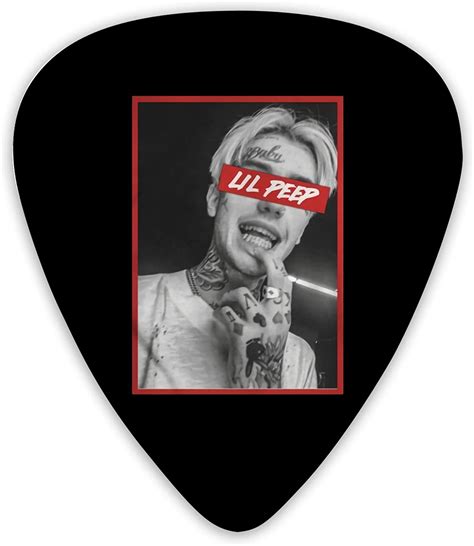 Lil Peep Guitar Picks T Set12 Pack Includes Thin Medium