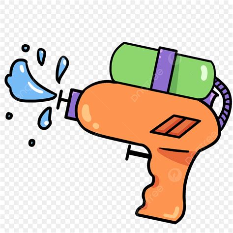 Orange Water Gun Toy Water Gun Childrens Water Gun Water Gun
