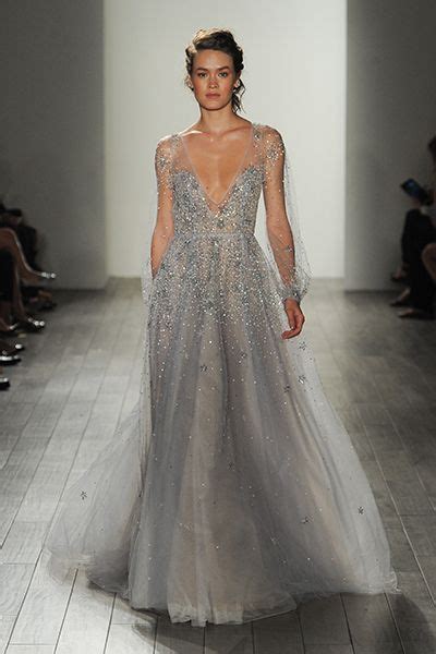 20 metallic wedding gowns for bride who crave that wow factor huffpost