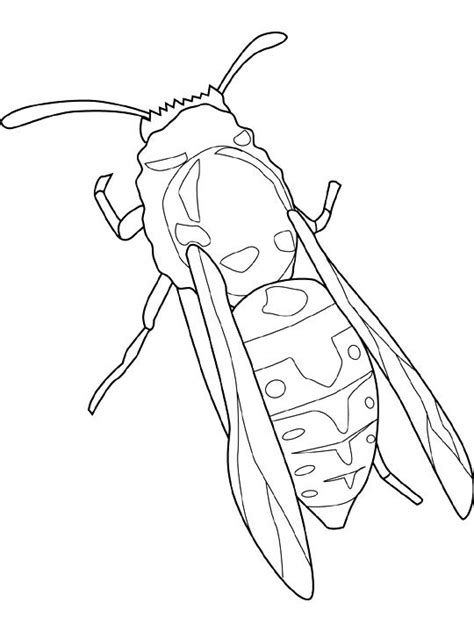 Kidsnfun Kleurplaat Insecten Bij