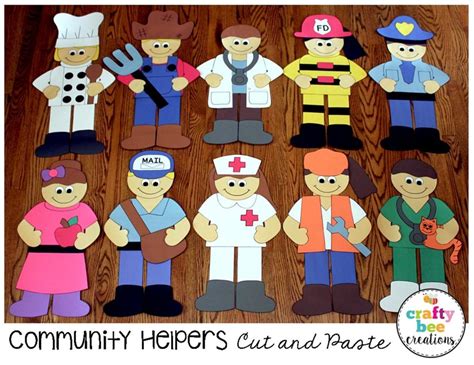 These simple arts and crafts are perfect for kids and even toddlers and preschoolers who enjoy doing art activities and craft projects. Community Helper End of the Year Ceremony - Crafty Bee ...
